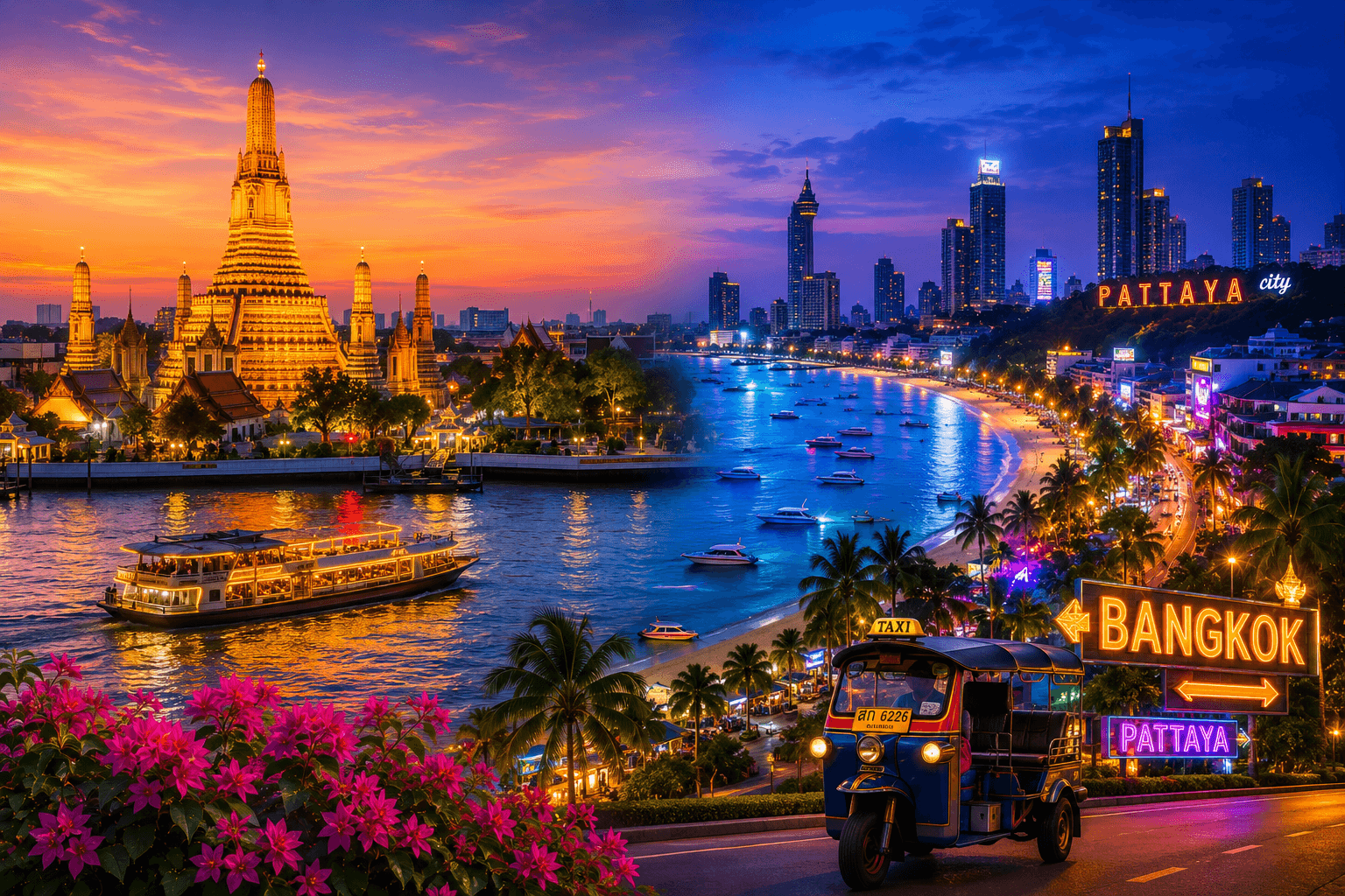 Bangkok & Pattaya 4N/5D
