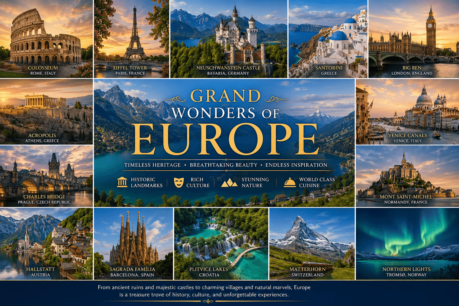 Grand Wonders of Europe